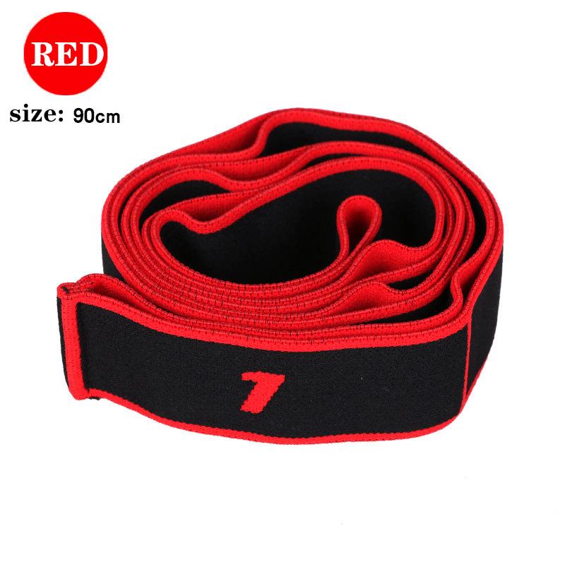 Yoga Pull Strap Gürtel Polyester Latex Elastische Latin Dance Stretching Band Schleife Yoga Pilates GYM Fitness Übung Widerstand Bands