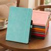 A5 Leather Notebook with Strap, Thickened Diary, Business Office Meeting Journal, Custom Logo