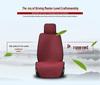 All-Season Non-Slip Linen Car Seat Cushion Set: Breathable, Comfortable & Semi-Wrap Design