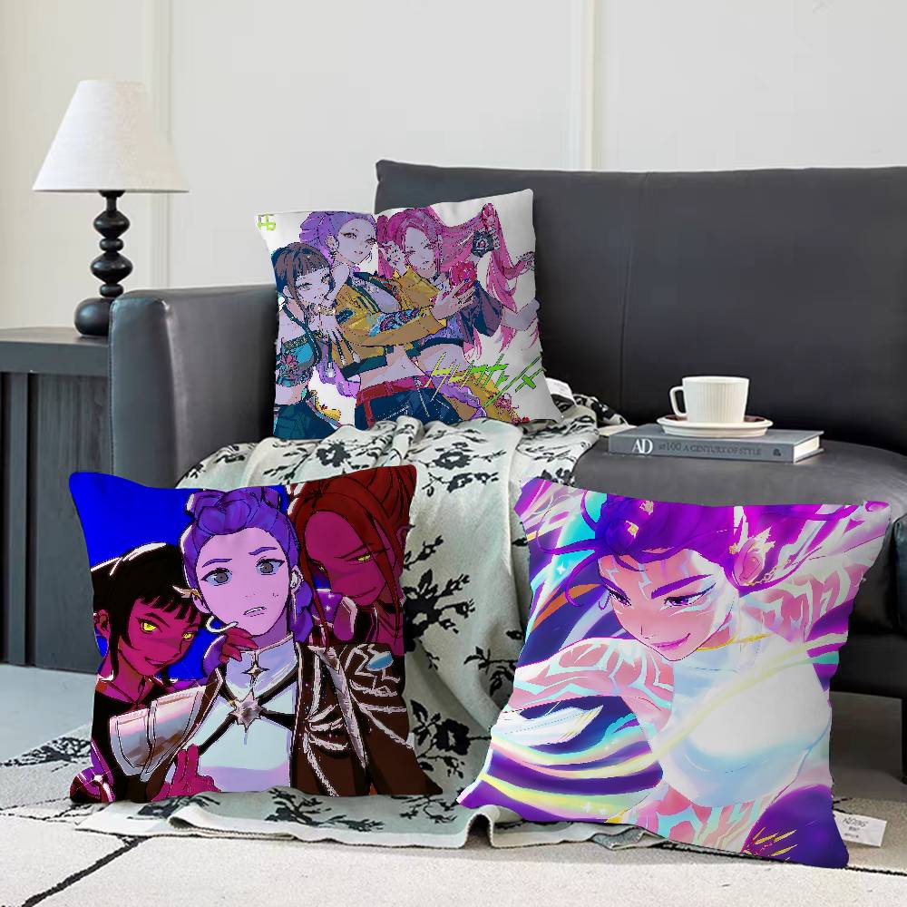 KPop Demon Hunters Personalized Pillow Dust Cover Bedroom Kids Party Decoration Pillowcase Birthday Children Gift