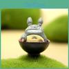 Tea Cute Cartoon Drinking Totoro Mini Model For Micro Landscape Decoration Prop