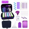 DIY Diamond Painting Kit: Funnel, Drill Pen, 60 Compartment Bottles, 30 Storage, Butterfly Bag