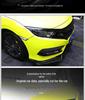 Black Warrior Smoked Headlight Film for 25 Accord Models - TPU Light-Controlled Sticker for Headlight and Taillight Color Change.