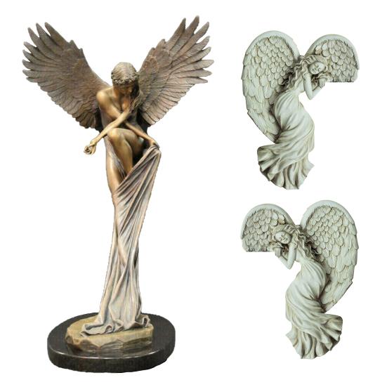 Angel Statue Model Handmade Resin Excellent Workmanship Home Door Decor Latest Angel Statue Model Handmade Resin Excellent Workmanship Home Door Decor Latest