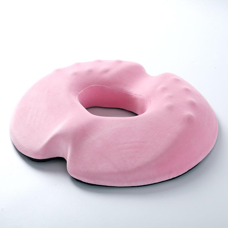 

Дышащая подушка на сиденье из пены с эффектом памяти круглой формы для офиса, автомобиля и дома 47x42x8cm