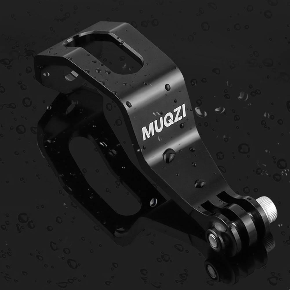 Bicycle Front Light Mount Bracket Aluminum Alloy Bike Light Holder Adjustable Bike Flashlight Mount Stand for Mountain Road Bike