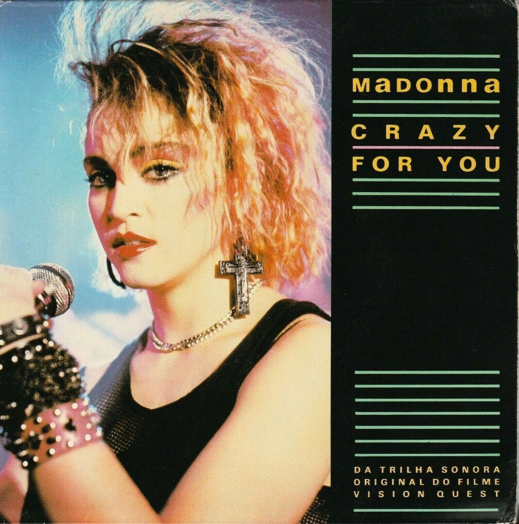 

[USED] Madonna CRAZY FOR YOU Brazilian 7 single record