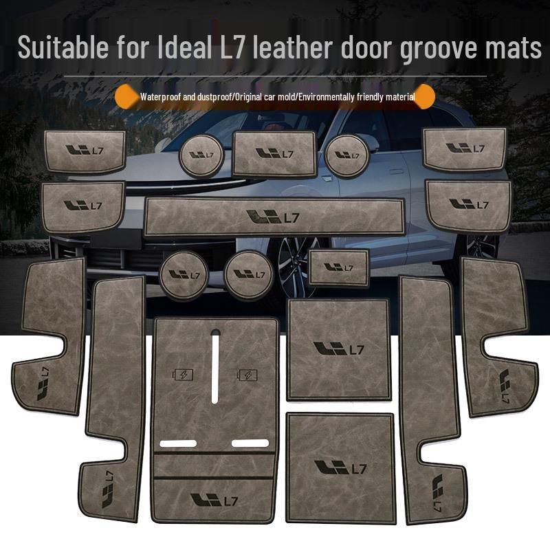 Ideale L7 Cuscinetto per Fessura Porta e Portabicchieri - Accessorio Interno Auto