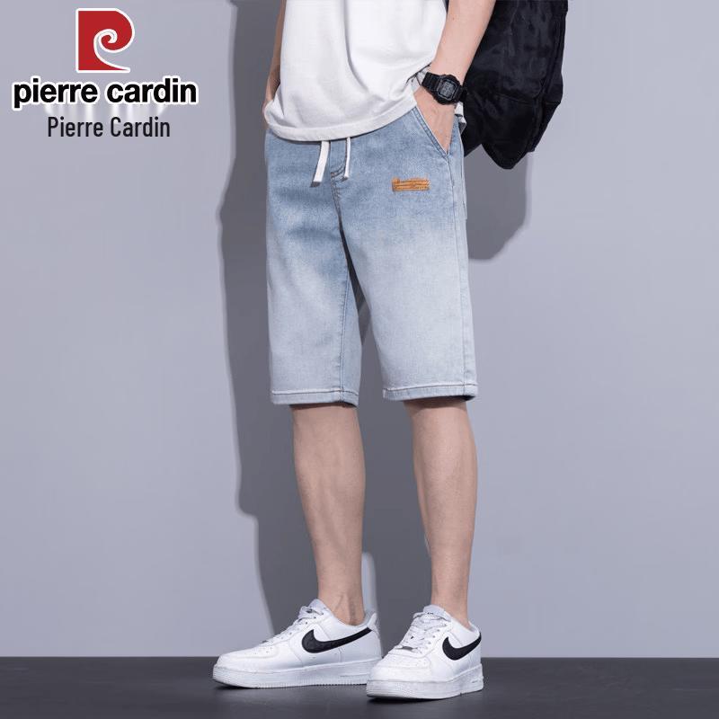 Pierre Cardin Men s Ice Silk Denim Shorts L