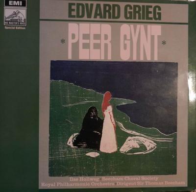 LP Record EDVARD GRIEG  ILSE HOLLWEG BEECHA  Musik Zu Peer Gynt 778002 HIS MASTERS V Switzerlan Classical Used