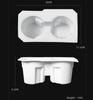 for Tesla Model 3 Highland 2024 Cup Holder Silicone Drinks Holder Organizer Car Interior Accessories
