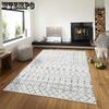 Persian Carpet Study Room Living Room Fully Covered with Anti Slip Carpet Entrance Door Mat