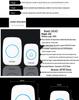Elderly-Friendly Waterproof Wireless Doorbell with Long-Range, Two Receivers, and Wall-Penetration Capability