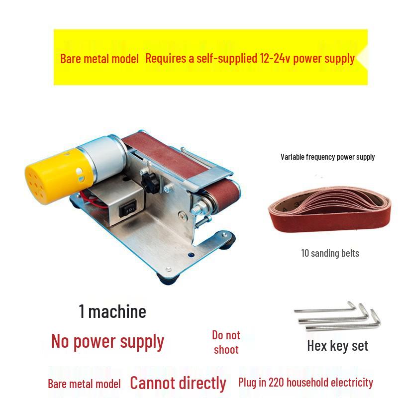 Multi-Functional Mini Electric Belt Sander & Polisher