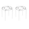 Pack Of 2 Round Cake Cooling Stand Holder Stainless Steel Baking Rack Pastries Steamer Multipurpose Steaming Tool