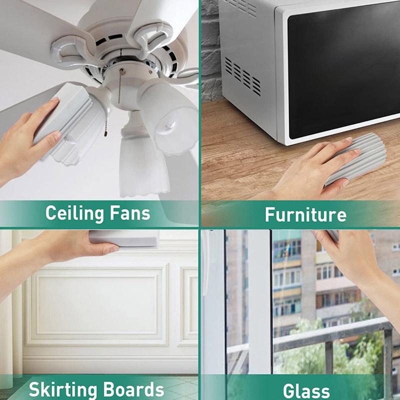Pva Dust Cleaning Sponge Car Household Cleaning Sponge Reusable Dusters For Cleaning Baseboards Wipe Car Blinds