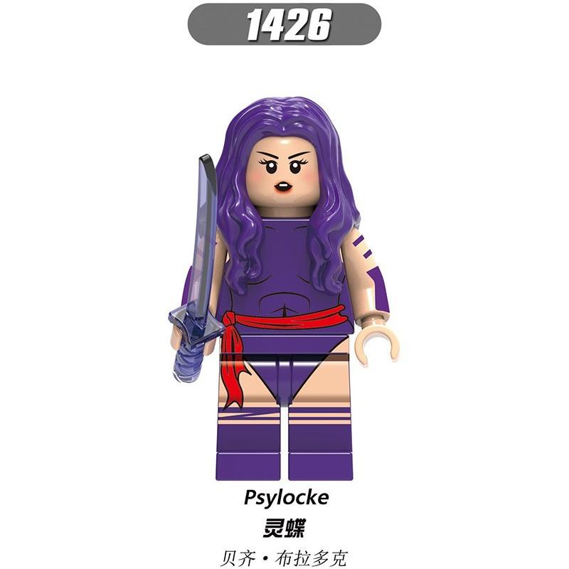 X-Men Mini Figure  Phoenix White Queen Mystique Lego Minifigures Toys X0277