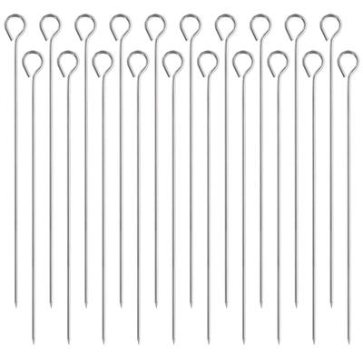 20 STUKS ronde spies 35,3 cm roestvrijstalen barbecueprikker