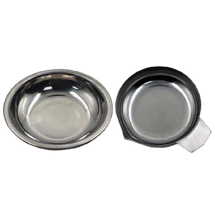 

Pack of 2 Stainless Steel Weighing Dishes for Small Electronic Scale Bowls Trays for Jewelry and Kitchen Applications 1