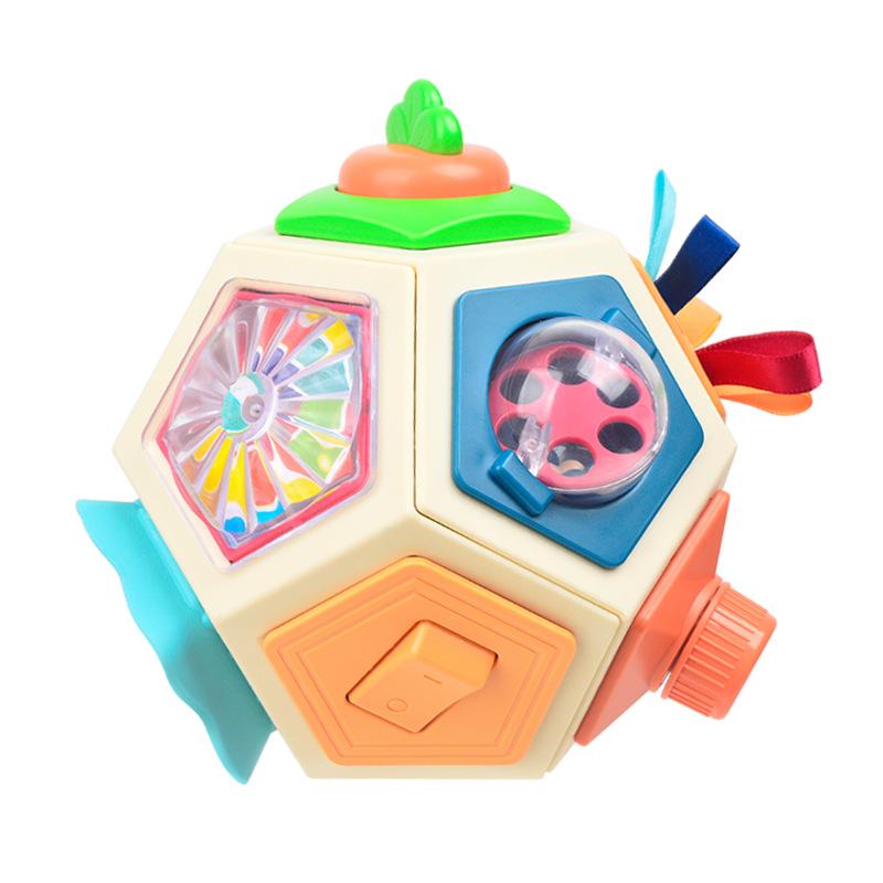 6 In 1 Busy Cube Montessori Toys Toddler Airplane Car Travel Toy Sensory Activity Busy Board Educational Learning Toys For Kids