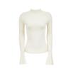 Veromoda Women's Wool Blend High Neck Knit Top