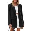 Women's Faux Suede Button Jacket Oversized Gathered Hem Short Length Coat Casual Vintage Outerwear With Pockets