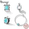 Bamoer 925 Silver Ladybug Charm Fit DIY Bracelet & Bangle Turtle Pendant Jewelry Birds Pendant Animal Charms Collection