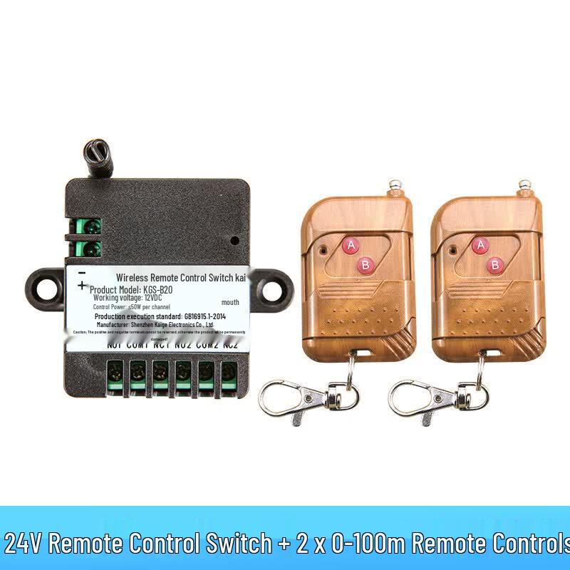 DC Motor Wireless Remote Control Switch Kit