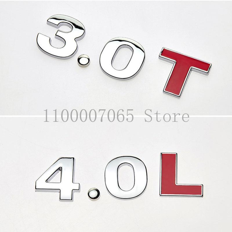 25mm DIY Metal Letters Numbers Car Emblem for All Cars Nameplate Logo Alphabet Telephone Wedsite Adverting Sticker Chrome Black