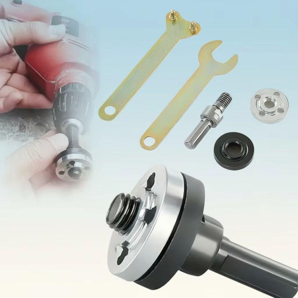 Convenient Conversion Grinding Connection Adapter Solid Angle Grinder To Drill Jewelry Handicrafts