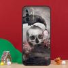 Raven Skull Case For Samsung Galaxy A36 A56 A06 A13 A53 A32 A12 A22 A52 A35 A17 A16 A55 A15 A54 A34 A14