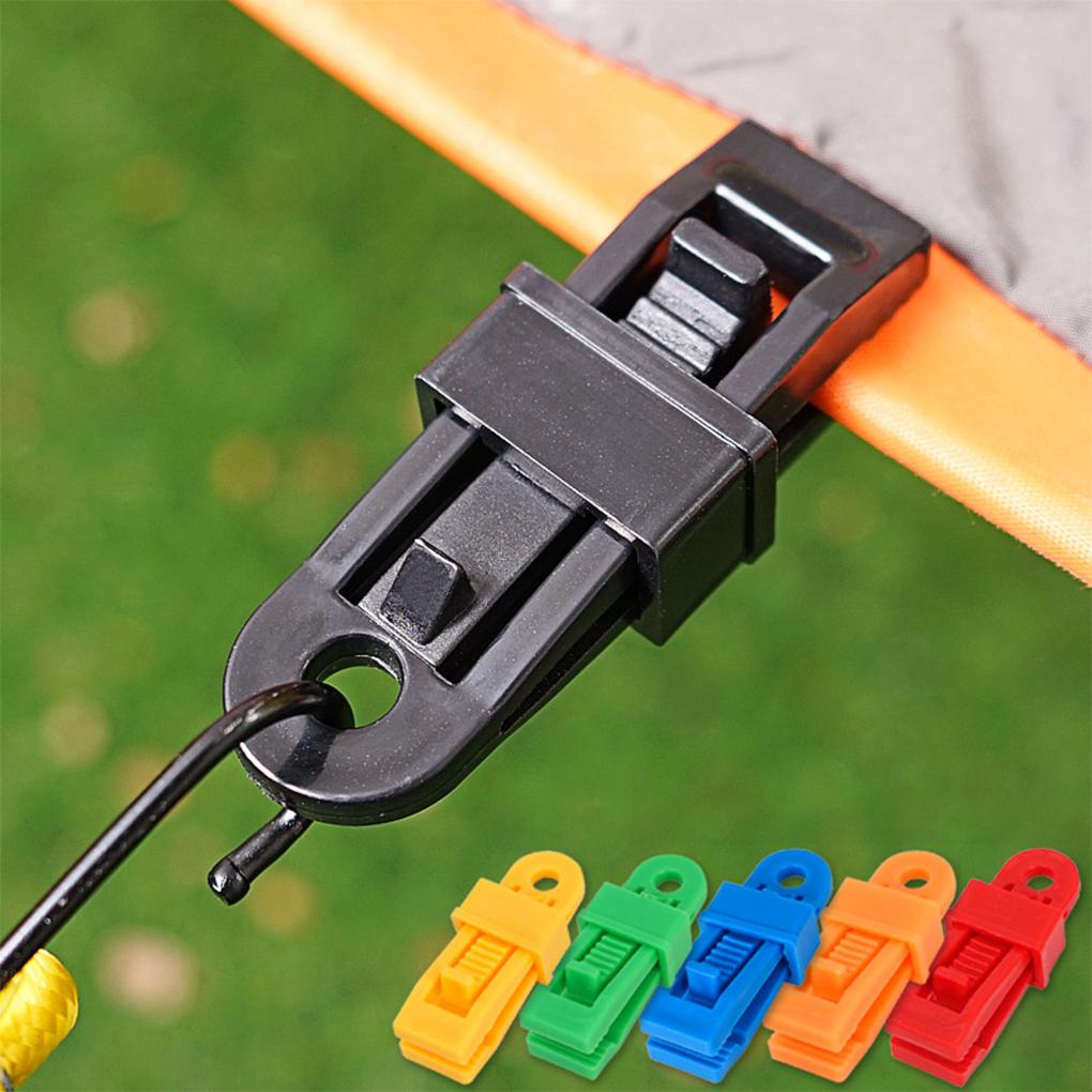 Tent Clip Detachable Replacement Heavy Duty Nonslip Camping Hiking Picnic Canopy Fixing Fastener Clamp Accessories
