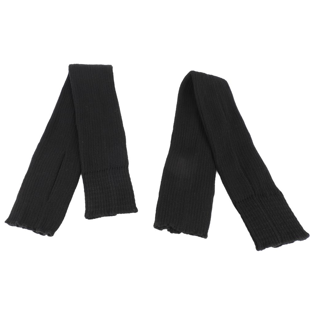 Bas de Yoga pour femmes, talon ouvert, tricot côtelé, jambières hautes pour danse de ballet, détente