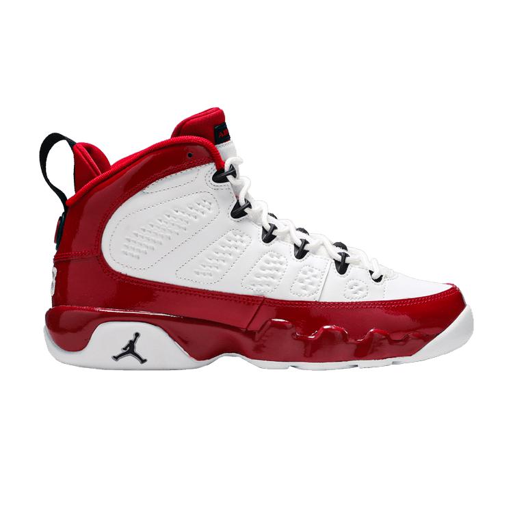 

Детские кроссовки Air Jordan 9 Retro BG Gym Red White White Black 302359-160