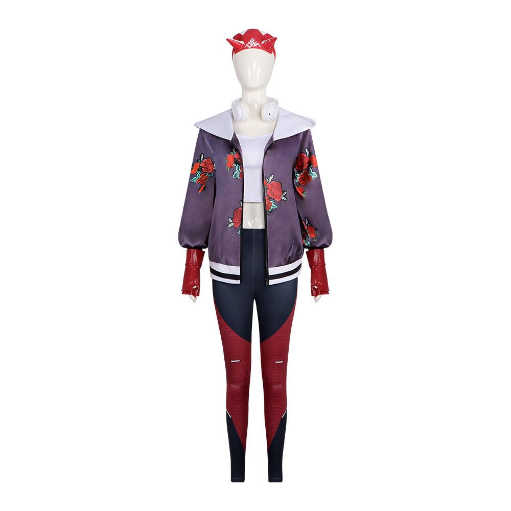 Overwatch Kiriko Cosplay Costume For Women With Soft Velvet Material For Halloween And Anime Conventions