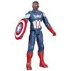 Figurine Captain America 30 cm, Titan Hero Series, Marvel Studios Captain America Brave New World, Dès 4 ans