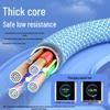 High-Speed Braided Charging Cable for Huawei, Xiaomi, Apple, and iPhone 15 - PD20W Compatible