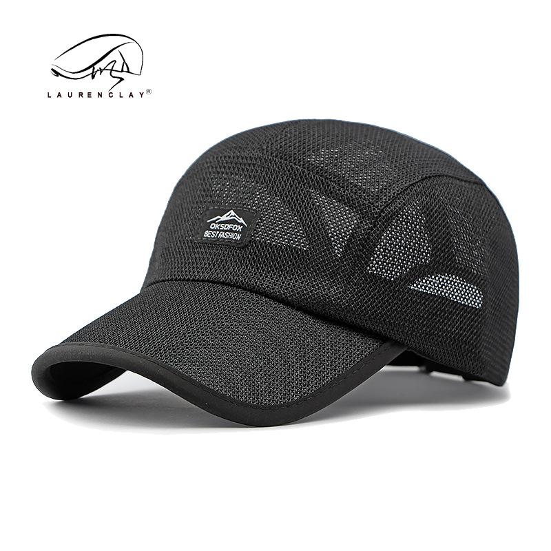 Hat Men's Summer Outdoor Sunscreen Shade Sun Hat Casual Full Network Breathable Cap Mesh Baseball Cap Women
