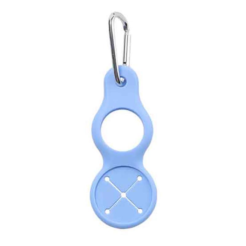 

Силіконова спортивна пряжка для чайника Відкритий карабін Тримач для пляшки з водою Гачок для рушника Затискач Вішалка для рюкзака Кемпінг Туризм Велоспорт Інструмент синій