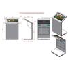 L-Shaped Touch All-in-One Interactive Floor-Standing Display Screen Terminal