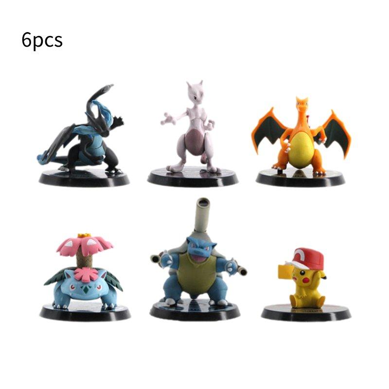 

Персонаж 6 шт. Игрушка Кукла Модель Настольное украшение Орнамент Подарок Дети