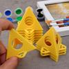 60/10PCS Mini Paint Stands Triangle Paint Pads Pyramid Stands Woodworking Tripod Spray Painting Brackets Block Auxiliary Tools