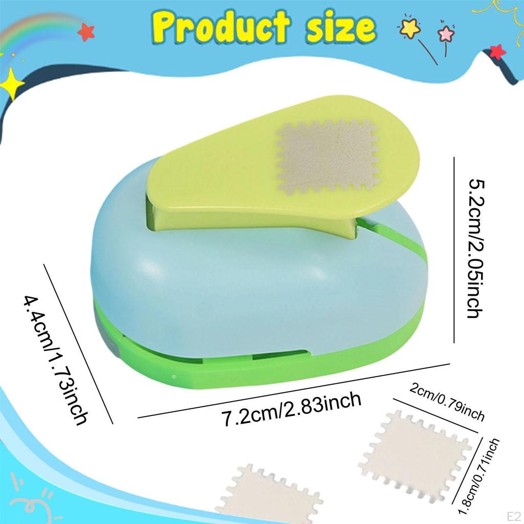 Narzędzie do wycinania kształtów stempli pocztowych, dziurkacz do rękodzieła papierowego do tworzenia kart