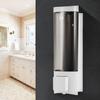 CHUANGDIAN Manual Hand Soap Dispenser Wall Mount Liquid Shampoo Shower Gel Dispenser Hand Cleanser Washroom Lotion Dispenser for Bathroom Restroom Ho