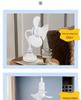Multi-functional Socket Fan: Small Whirlwind Wall-mounted or Floor-standing Fan for Toilet and Kitchen