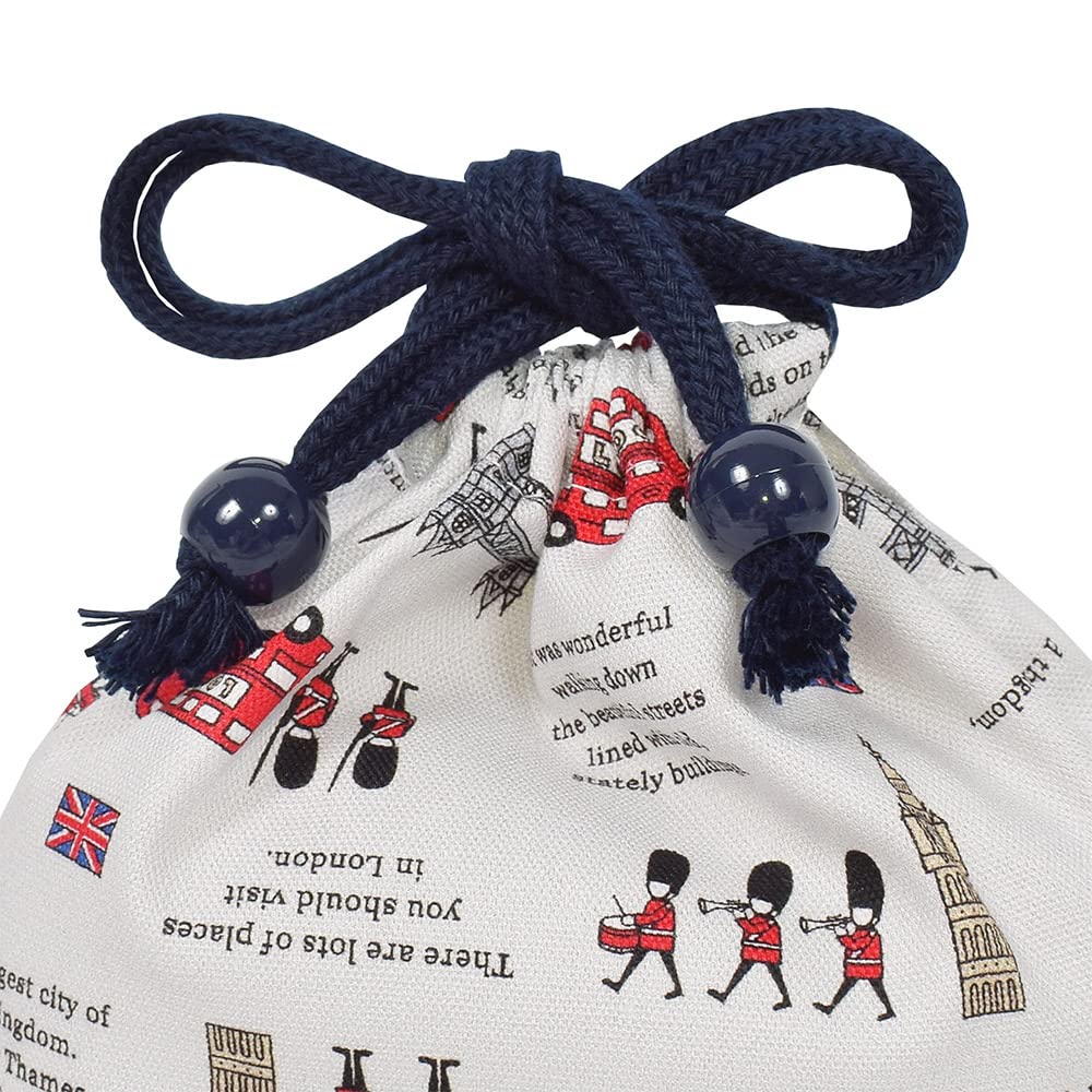 COLORFUL CANDY STYLE Cup for Elementary School London N3585100 Bag, Small, Boys, Drawstring, Entrance, March,