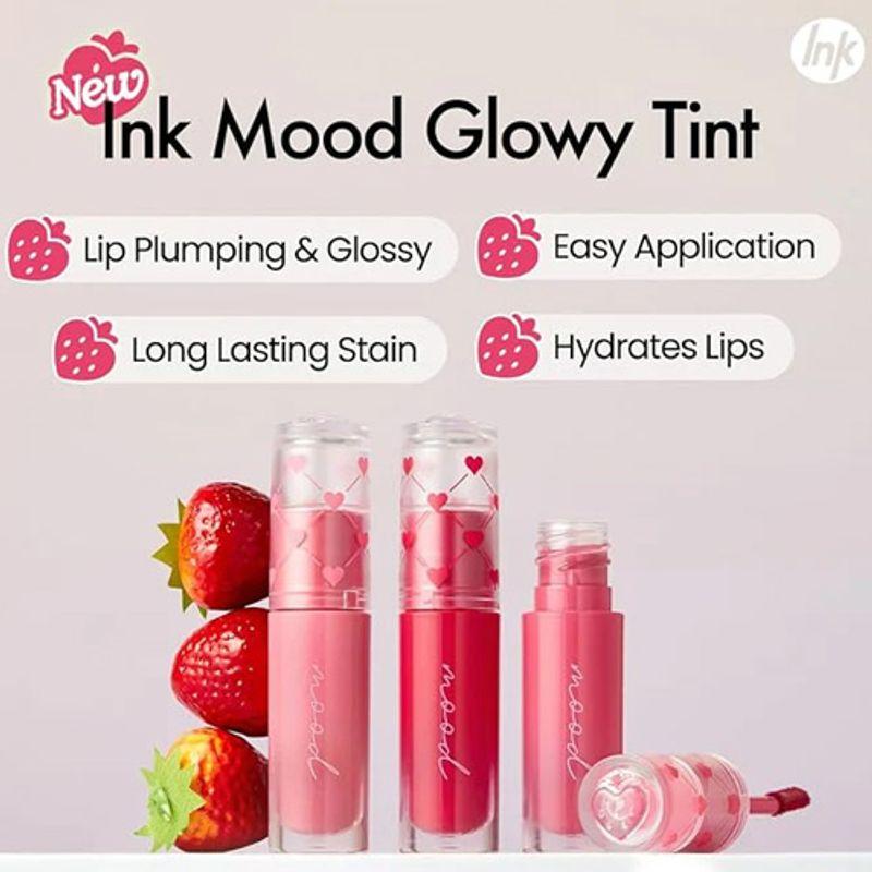 Peripera *Soft Berry* Ink Mood Glowy Tint (3 Colors)