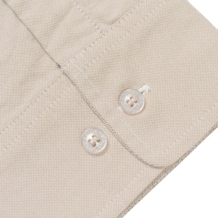 Palace Classic Oxford Shirt Stone Unisex Tops Grey P29SHT017
