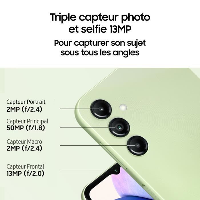 SAMSUNG Galaxy A14 5G Argenté 64 Go