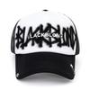 BLACKBLOND BBD Graffiti Metal Logo Trucker Mesh Cap (Black)